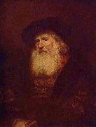 REMBRANDT Harmenszoon van Rijn Portrait of a Bearded Man oil painting reproduction